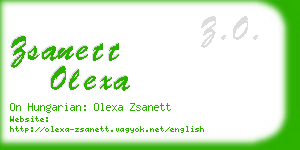 zsanett olexa business card